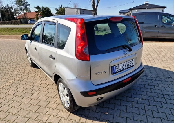 Nissan Note cena 12900 przebieg: 153000, rok produkcji 2006 z Kutno małe 631